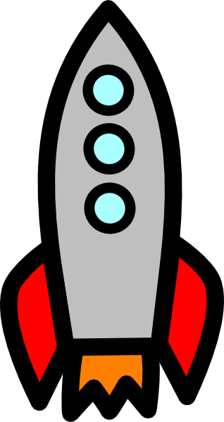 Rocket Ship Shooting Clip Art - vector clip art ...
