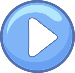 Blue Play Button clip art - vector clip art online, royalty free ...
