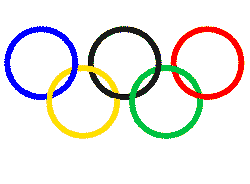 Olympics Themed Coloring Pages