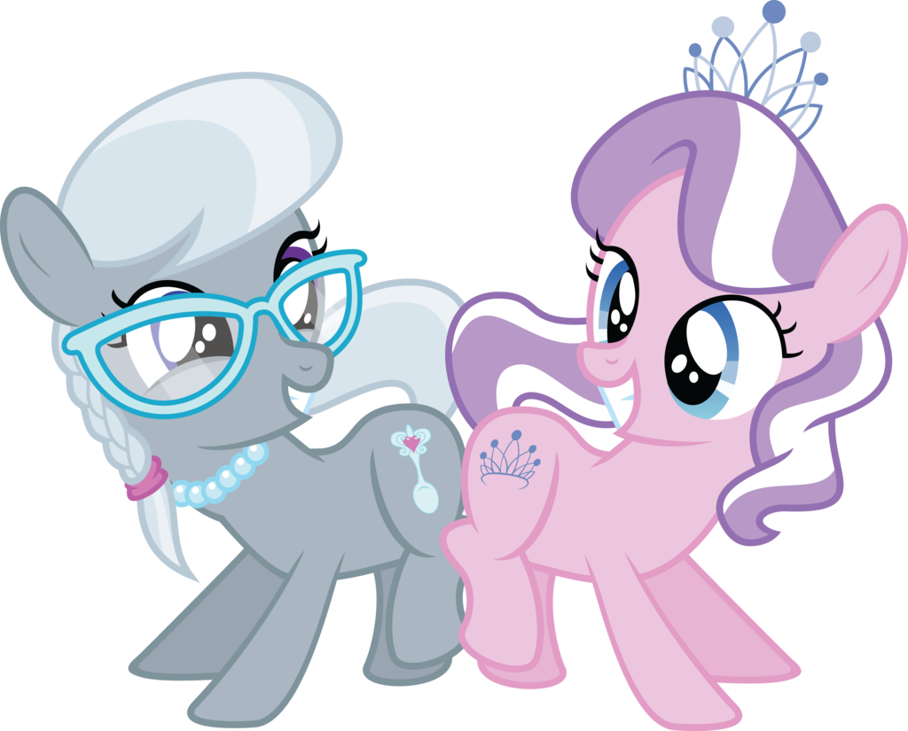 Antagonists - Diamond Tiara and Silver Spoon on MLP-VectorClub ...