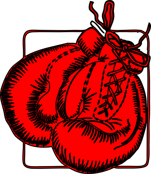 Boxing Gloves clip art - vector clip art online, royalty free ...