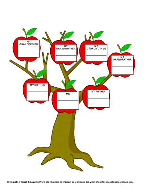 clipart of a family tree - photo #48