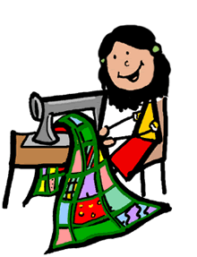 Sewing clip art images