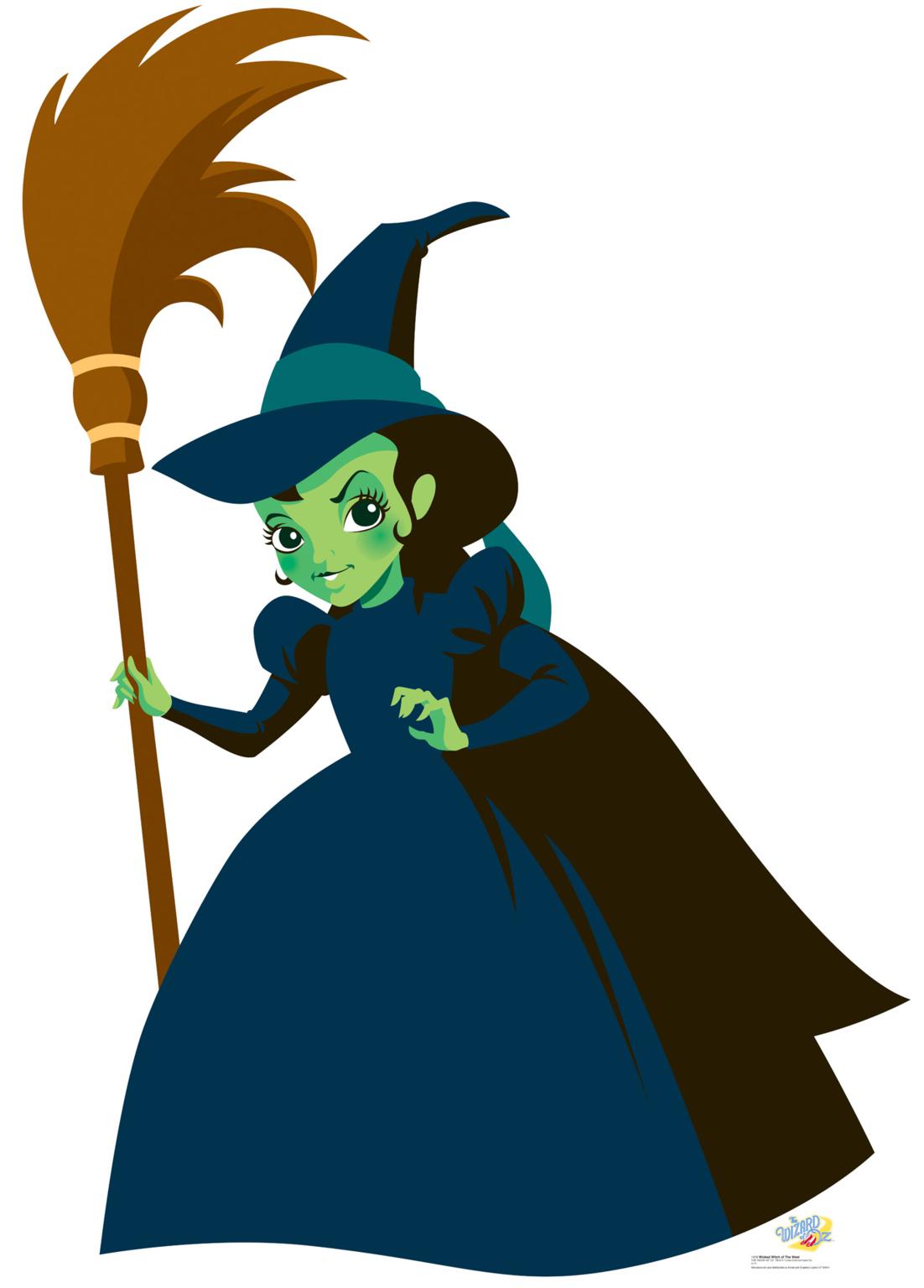 Witch for kids clipart