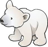 Cute clipart polar bear - ClipartFox