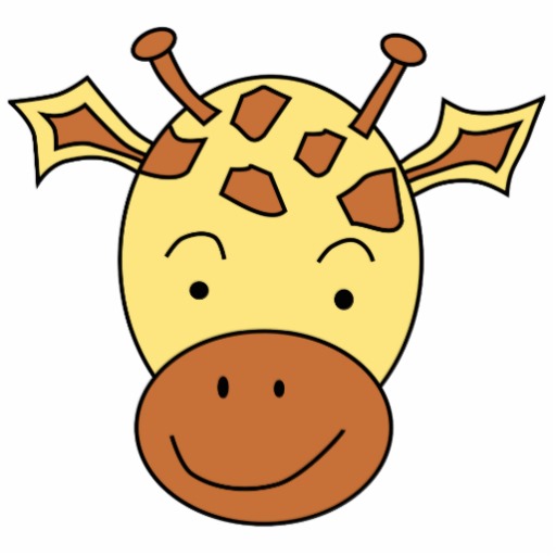 Cartoon Giraffe Face | Free Download Clip Art | Free Clip Art | on ...