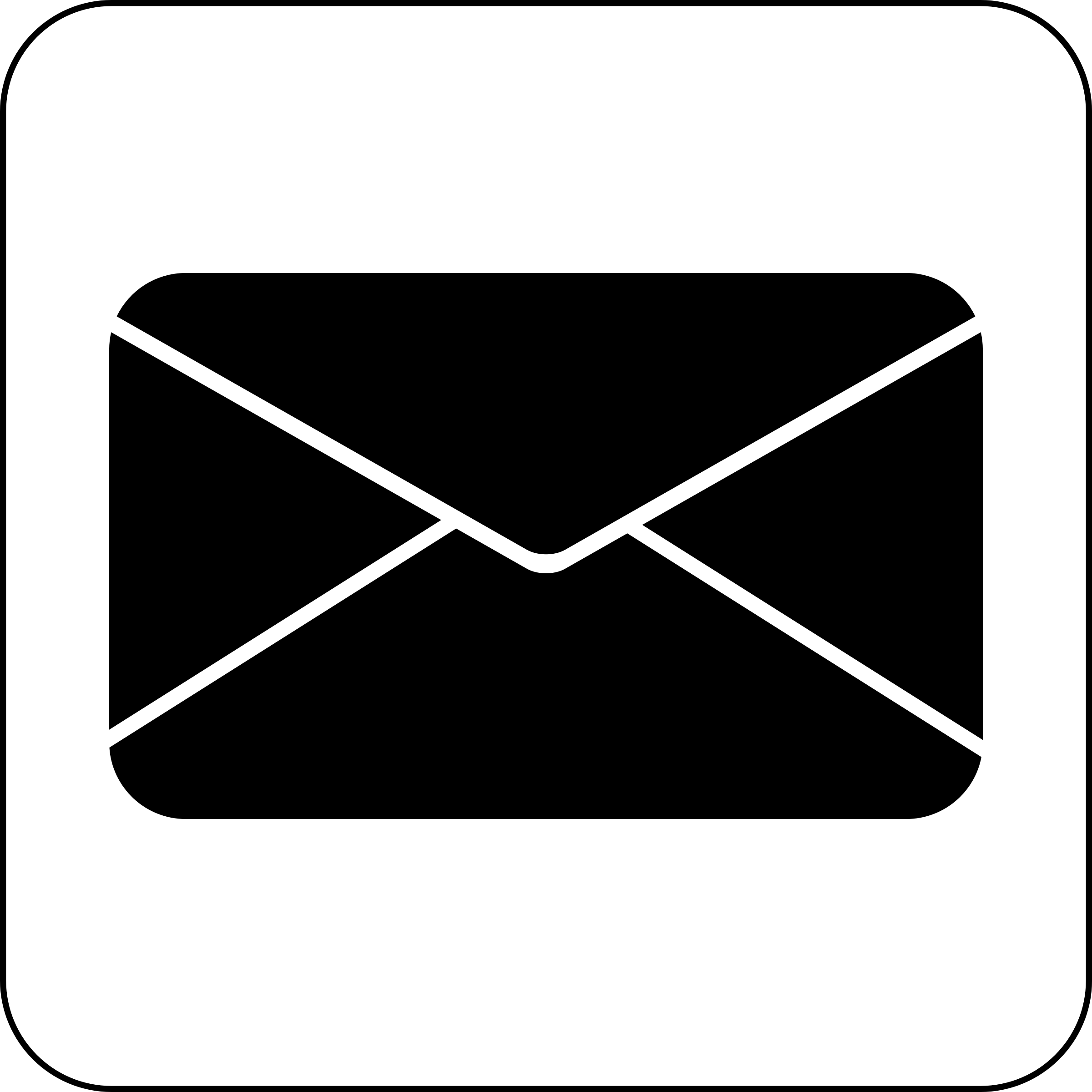 Email symbol clipart