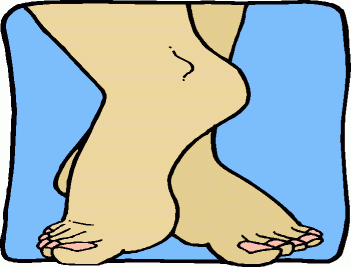 Cartoon Feet Clipart