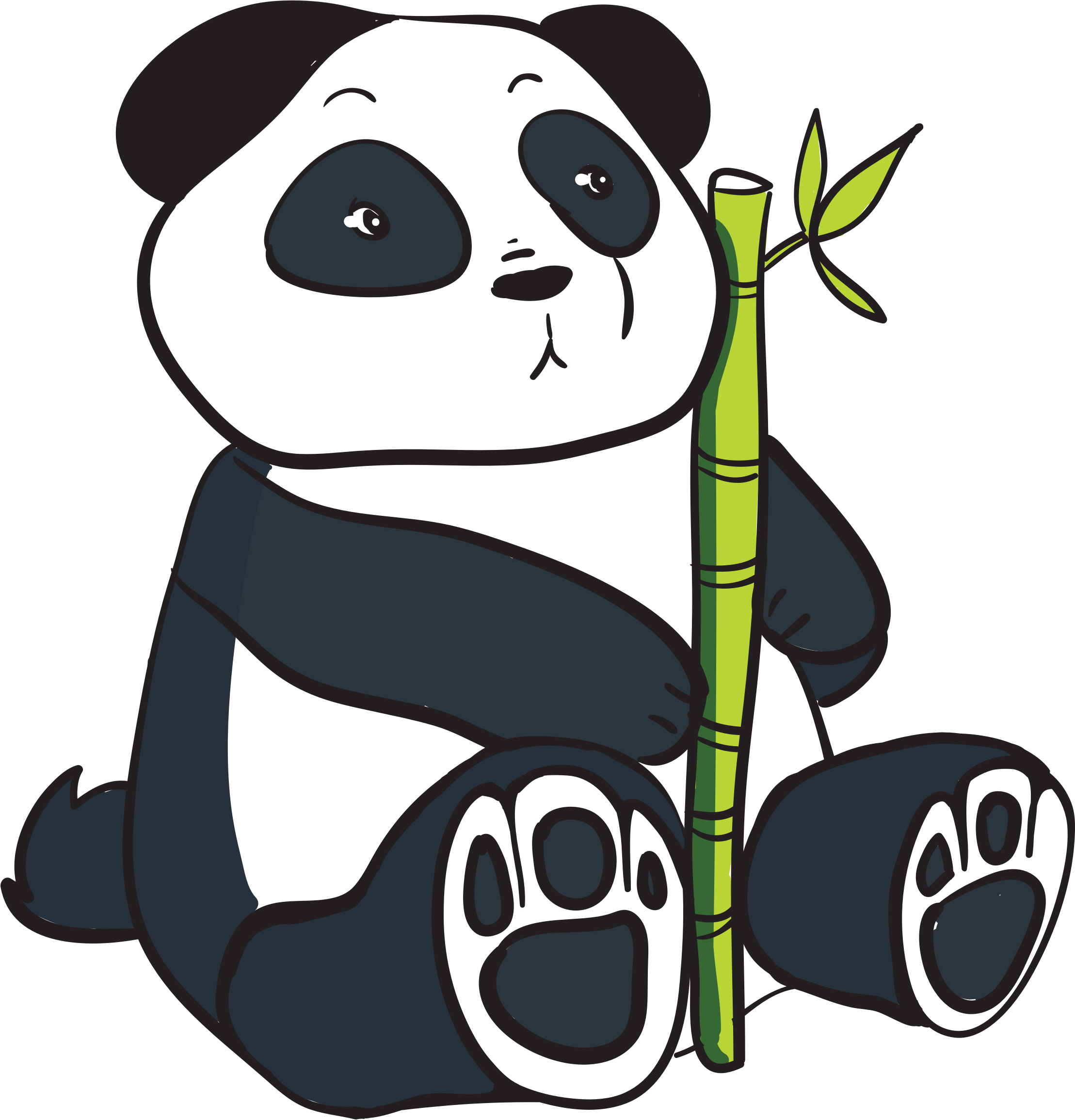 Panda clipart png