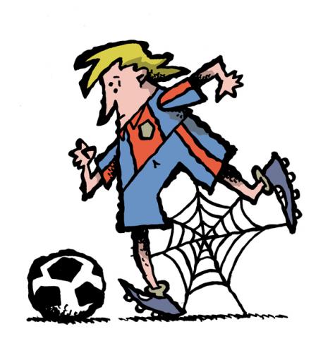 football By svitalsky | Sports Cartoon | TOONPOOL