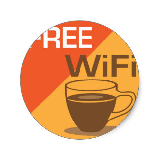 Free Wifi Stickers | Zazzle