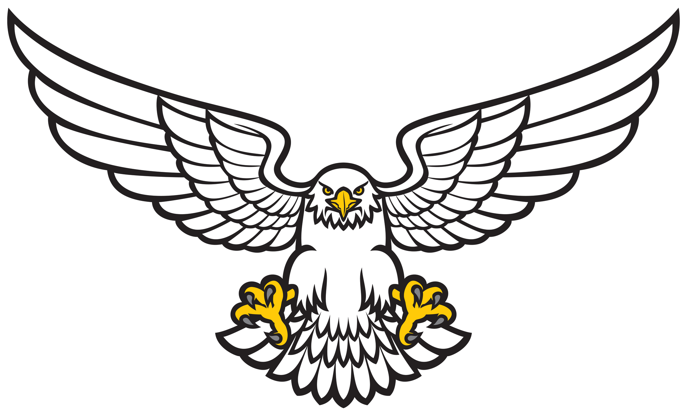 Traditional eagle tattoo - Free Clipart Images