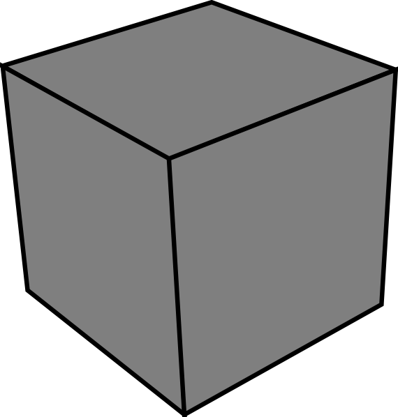 Clipart cube