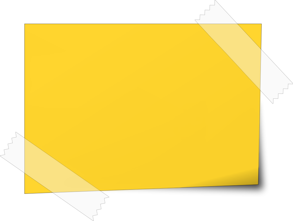 Blank Sticky Note | Free Download Clip Art | Free Clip Art | on ...