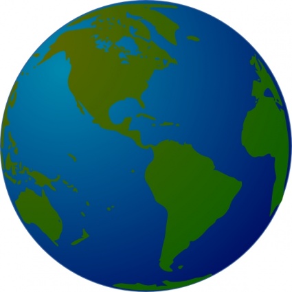 World globe clipart