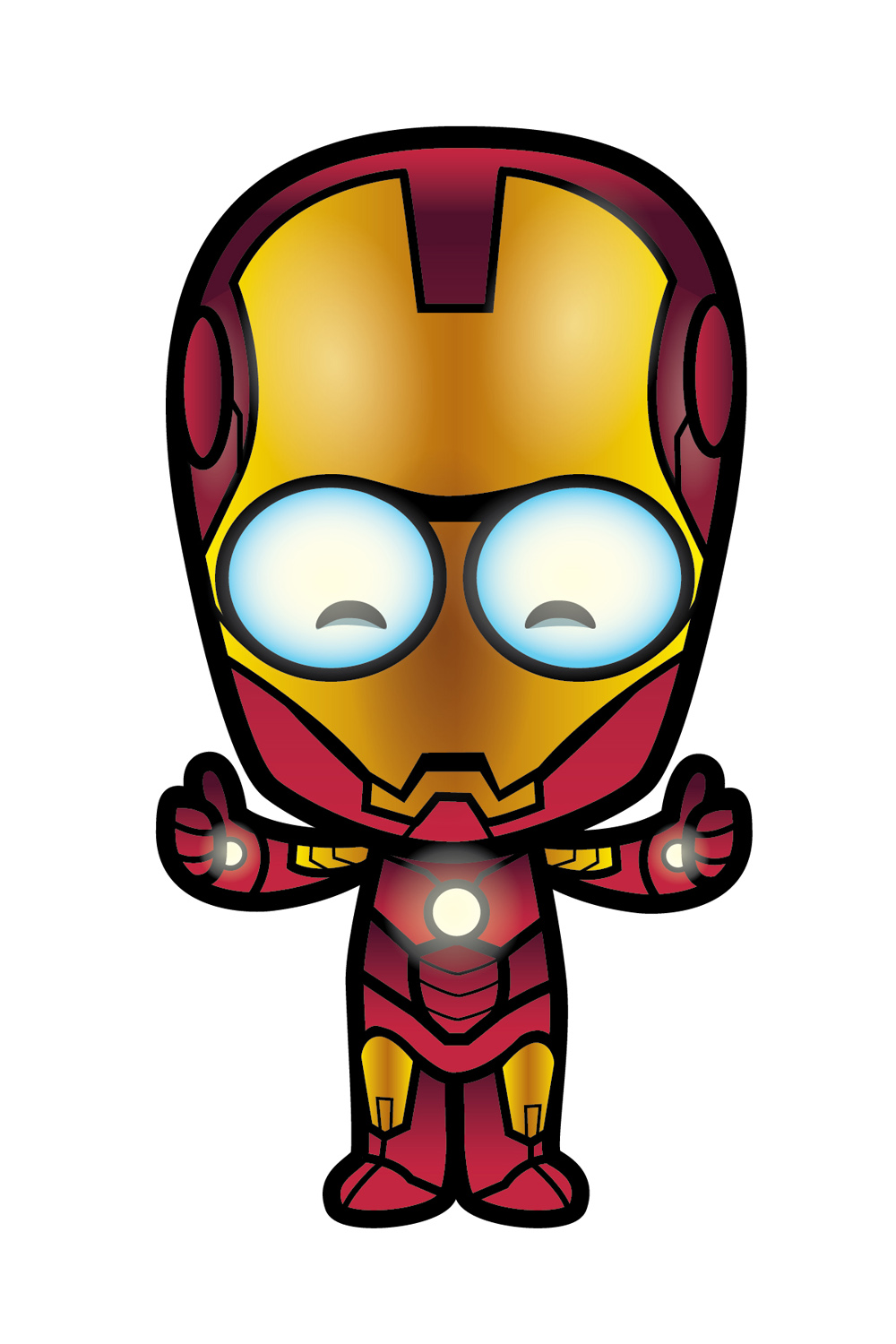 Iron man avengers clipart