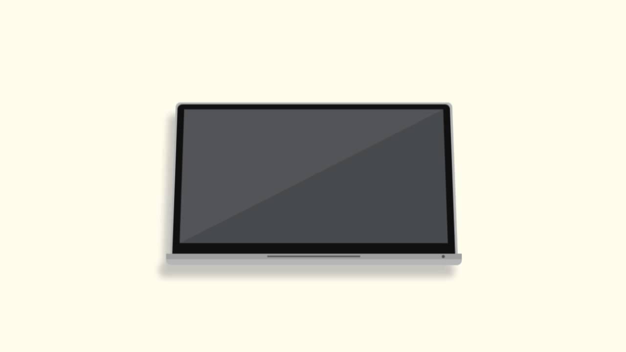 Laptop Animation - YouTube