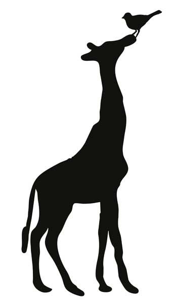 Giraffe Silhouette | Dog Silhouette ...