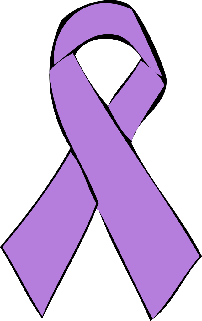 Lavender Cancer Awareness Ribbon Photo by kasc_03