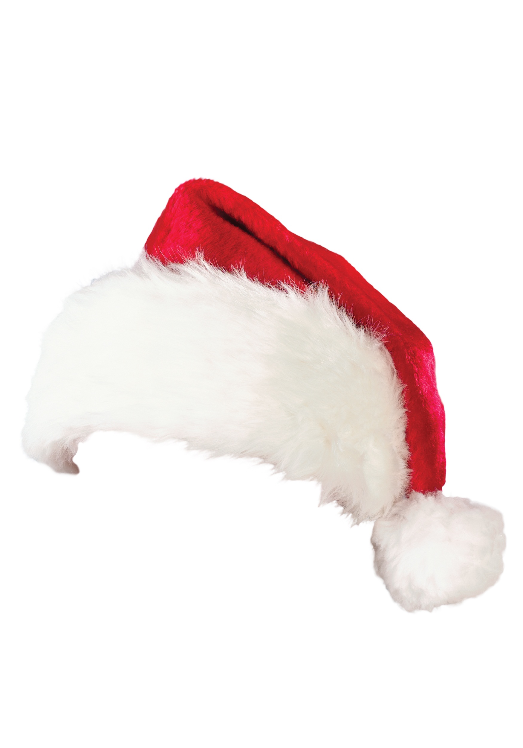 Deluxe Plush Santa Hat