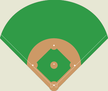 Baseball Field Sketch - ClipArt Best