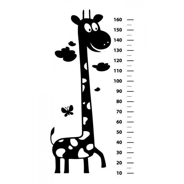 Wall Sticker for Kids 87- Ruler Height Chart - STENCILS DESIGN ...