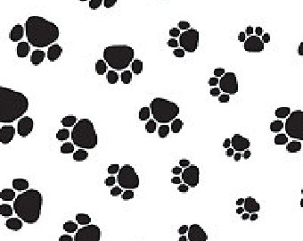 puppy paw prints