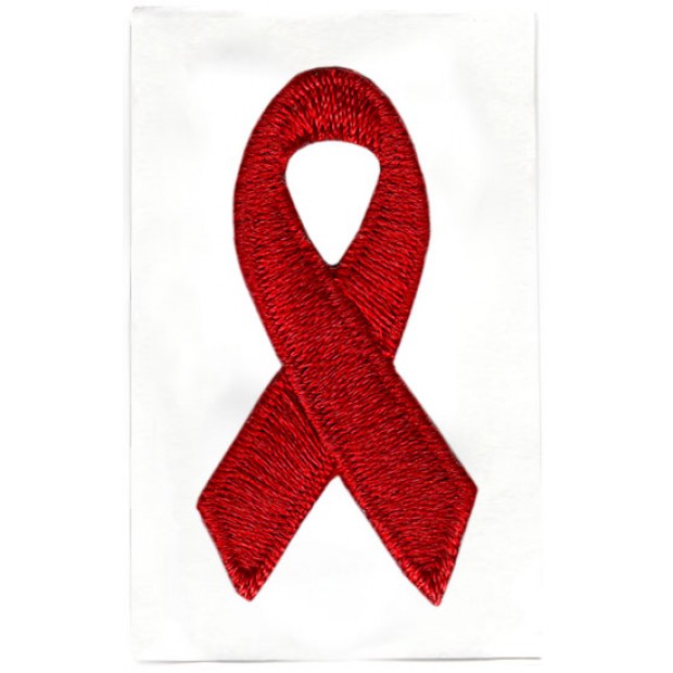 Cancer Awareness Ribbon | Red Ribbon | Emblemworks