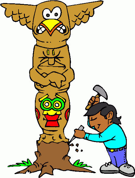 Totem Pole Clipart