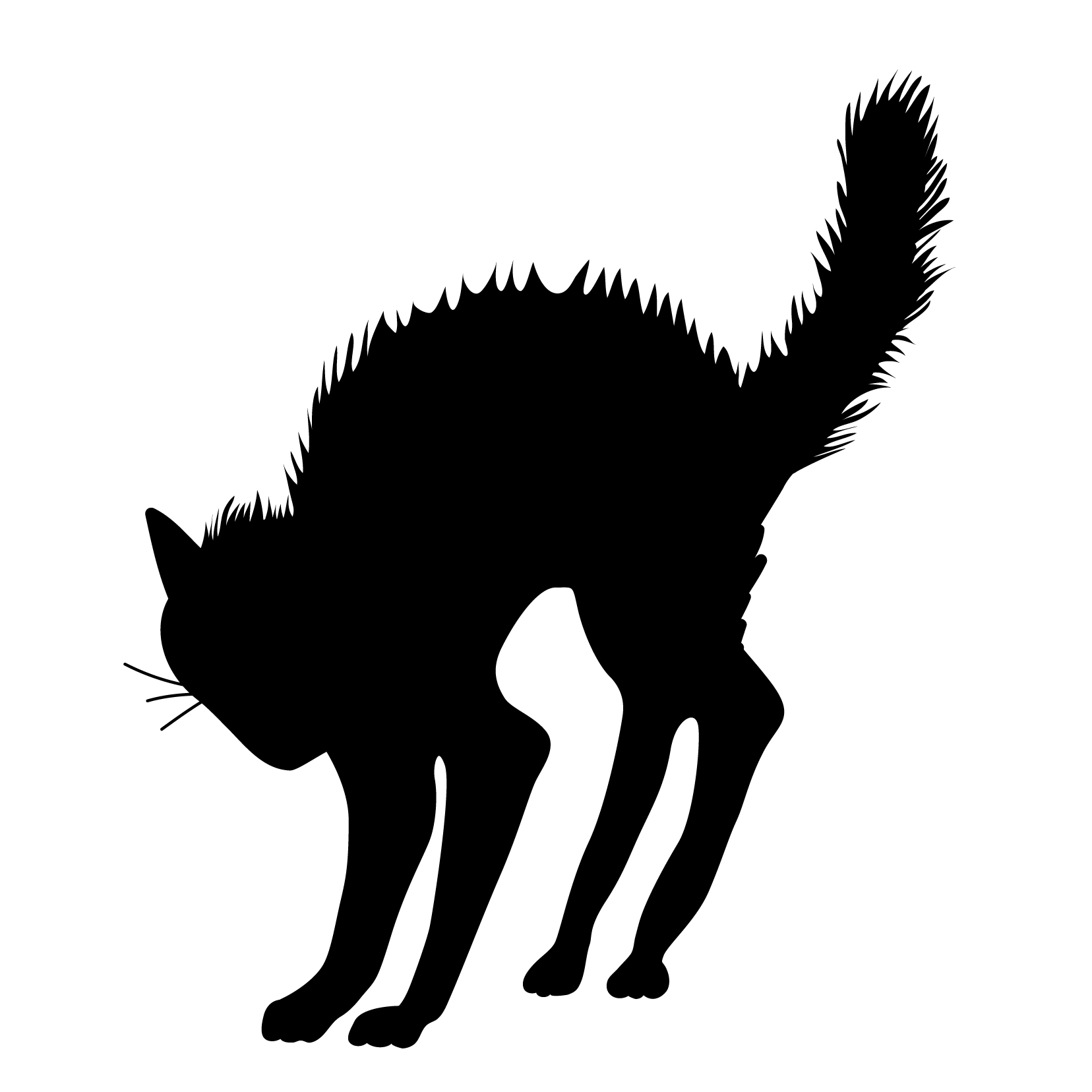 Halloween Cat Silhouette ClipArt Best