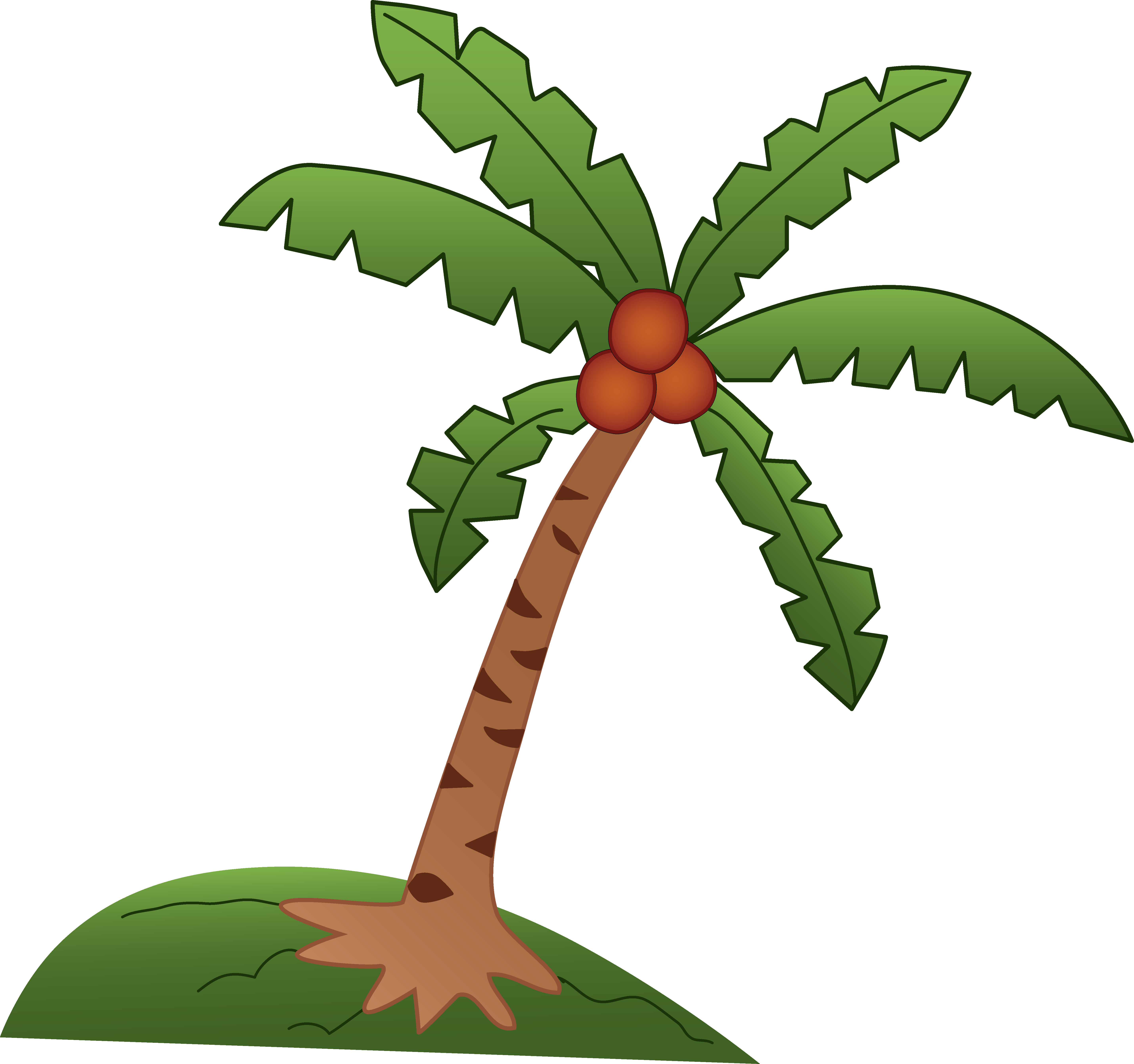 Cartoon Coconut Trees - ClipArt Best