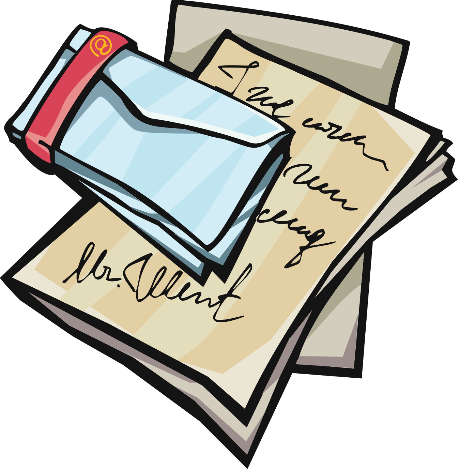Writing A Letter Clipart Best