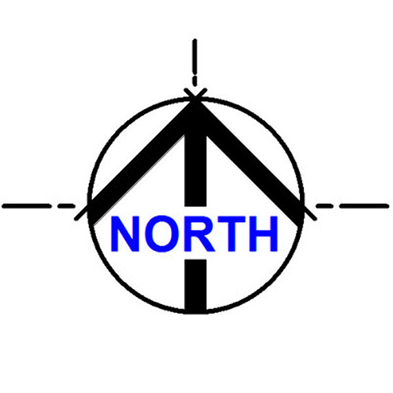 north arrow symbol Gallery