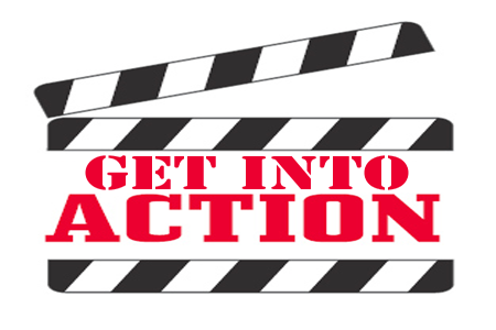 Lights Camera Action Clipart