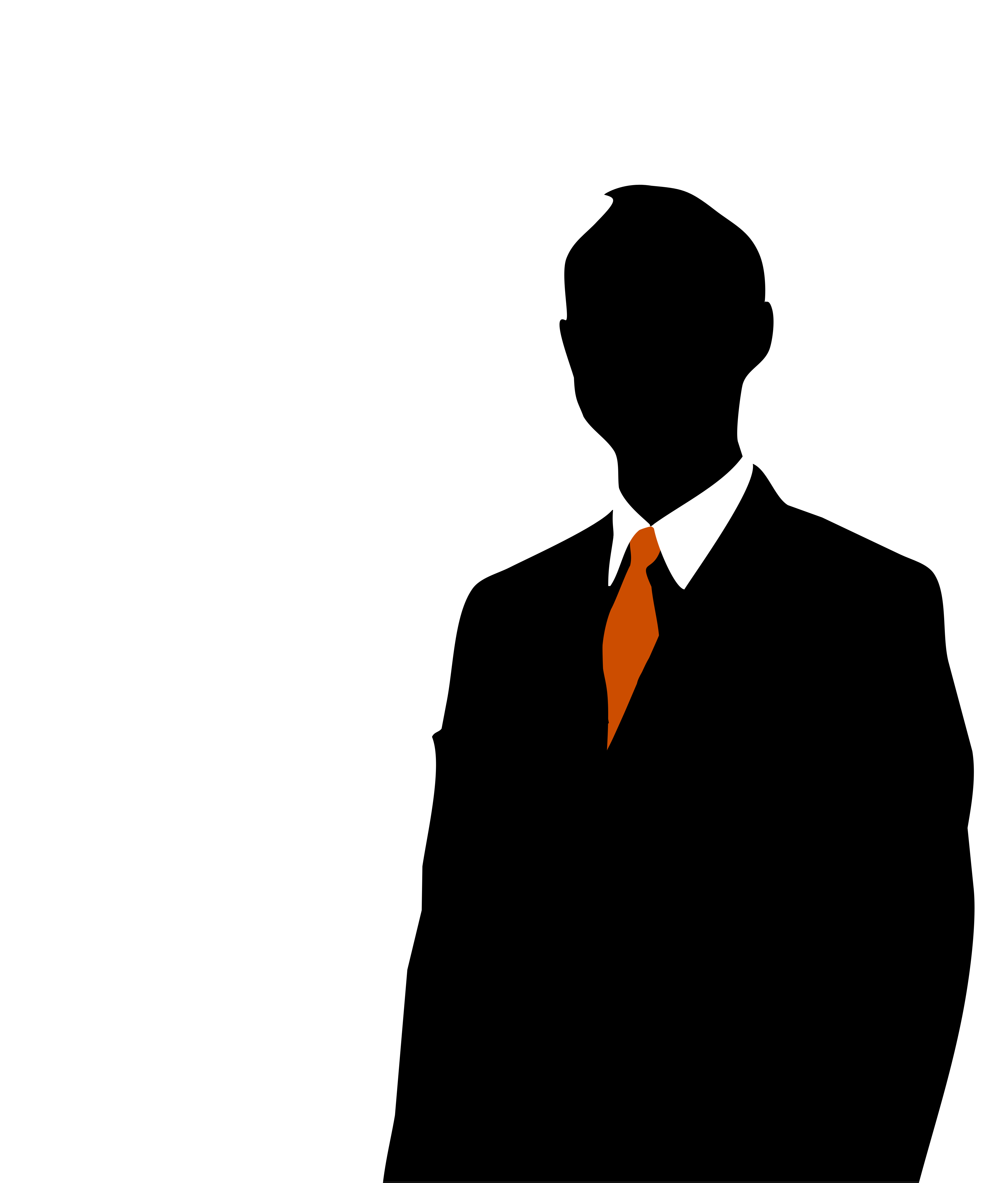 Businessman silhouette |