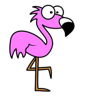 Cartoon Flamingos - ClipArt Best
