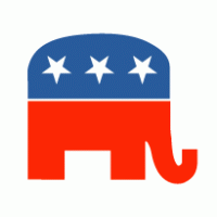G.O.P. Republican Elephant Logo Vector (.EPS) Free Download