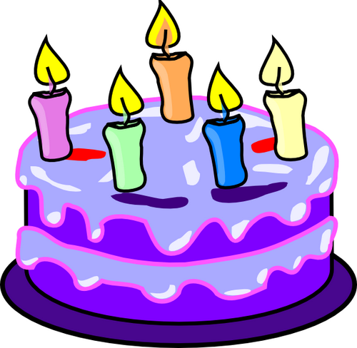 7 Plain Animated Birthday Cake With Candles | casaliroubini.com