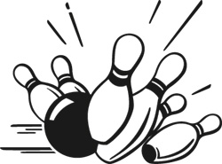 Bowling Pin Graphic - ClipArt Best