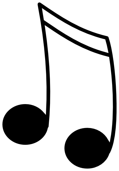 Best Photos of Musical Notes Clip Art Black And White - Music ...