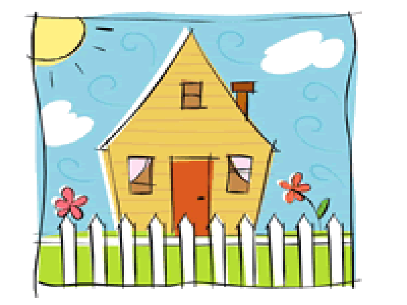 home animated clipart - photo #30