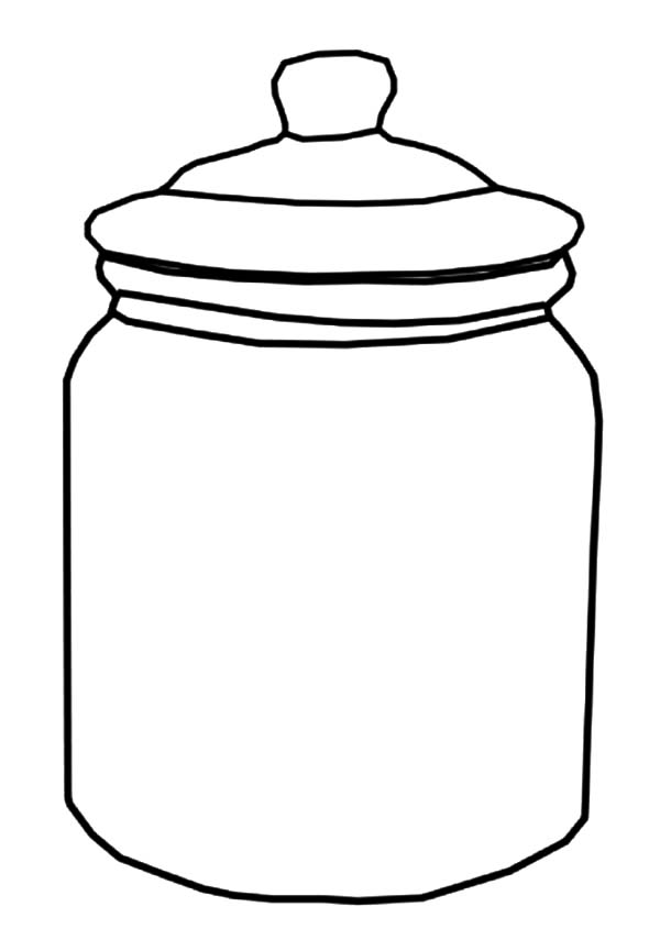 jar of jam coloring pages - photo #19