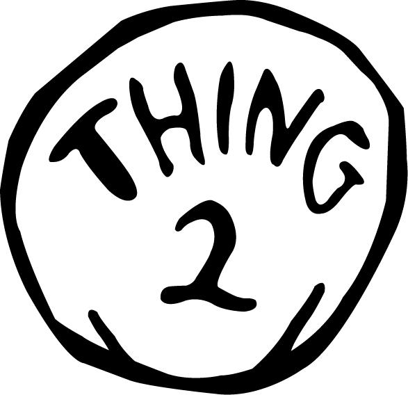 Thing 1 Printable Image - ClipArt Best