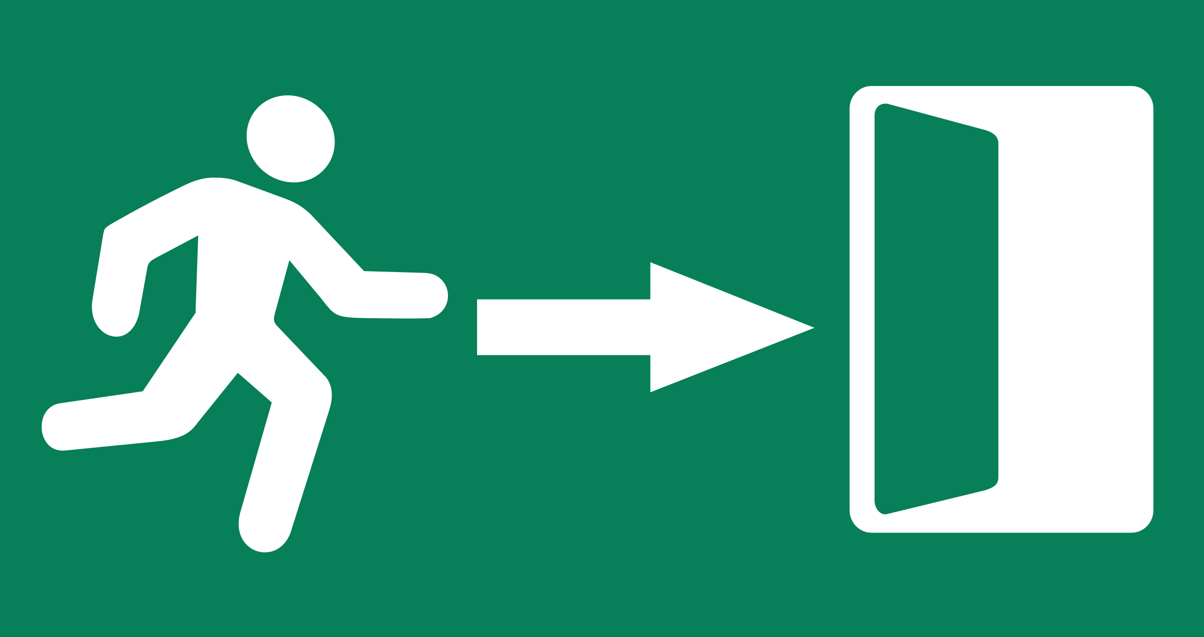 Exit Sign Clipart