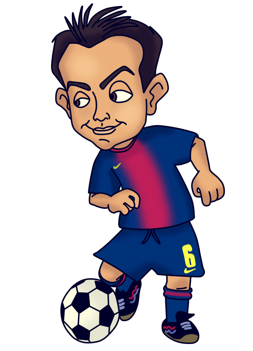 Barcelona players clipart - ClipartFox