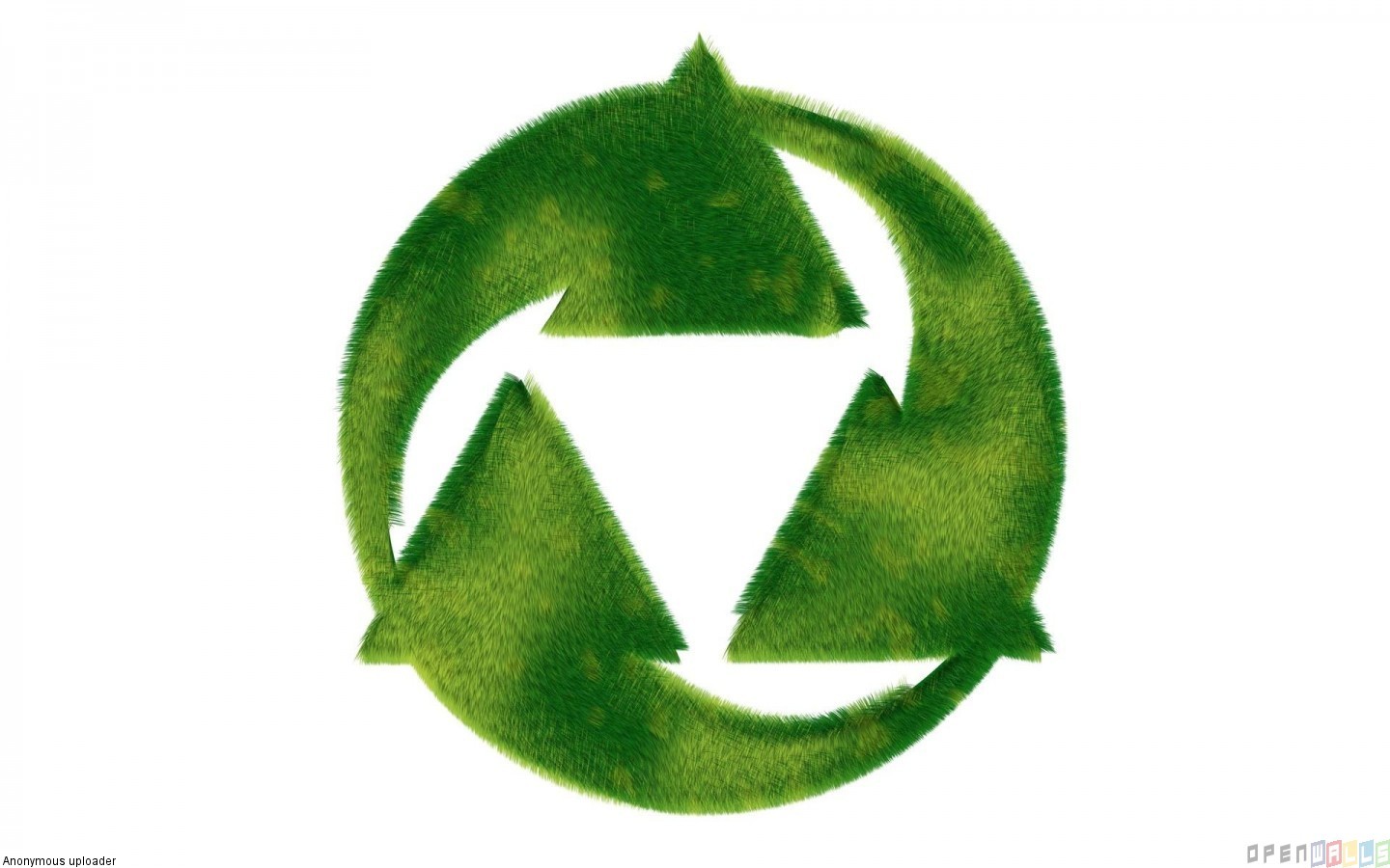 Greenpeace recycle symbol wallpaper #11544 - Open Walls