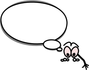 Speech Bubble With Person Pointing Down Clip Art ...