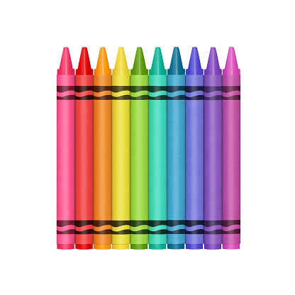 Crayon Clip Art, Vector Images & Illustrations