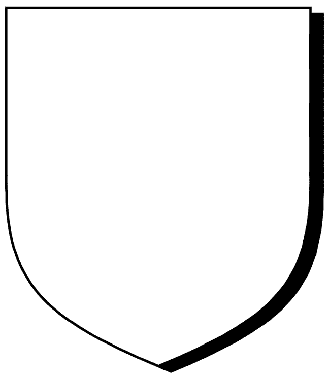 Blank Shield Shapes - ClipArt Best