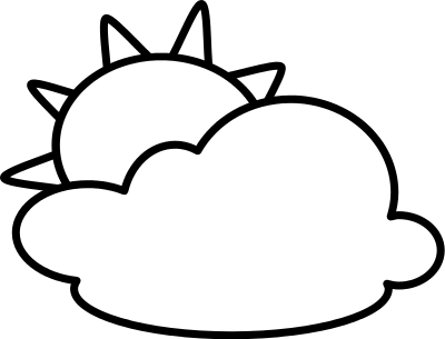 Weather Clipart Black And White - Free Clipart Images
